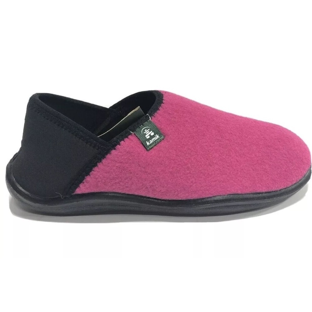 Kamik Big Kids’ Cozytime, Pink Slippers, Girls’ Size 6M.